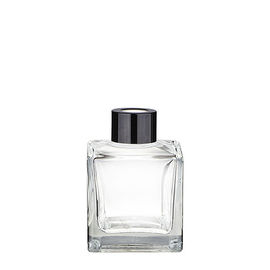 Kare Şekilli Boş Parfüm Şişeleri / Dekoratif Parfüm Şişeleri 120ml Boyut Tedarikçi